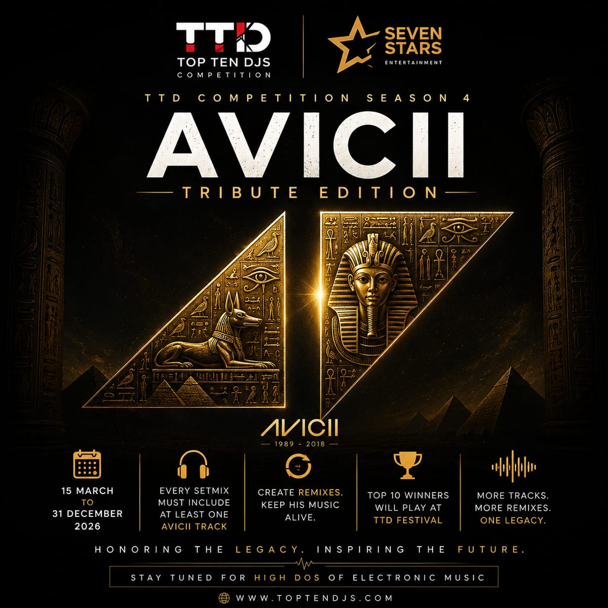 TTD Competition Season 4 – AVICII Tribute Edition Officially Announced