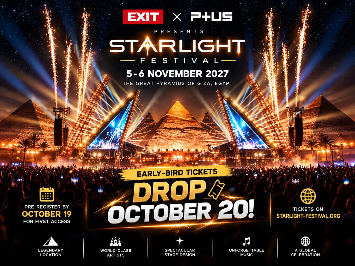 Starlight Festival 2027 Announces Early-Bird Ticket Drop for October 20! ✨